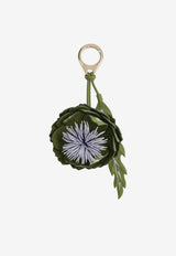 Christian Louboutin Artichoke Flower Leather Bag Charm Green 3265115LE/T_LOUBO-M023