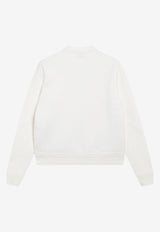 Moncler Padded Zip-Up Jacket White 9B00004M1113/T_MONCL-003