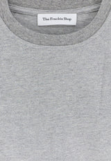 The Frankie Shop Hugo Boxy T-shirt Gray TSFS22070107GREYMELANGE_Greymelange_70331926