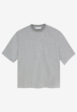 The Frankie Shop Hugo Boxy T-shirt Gray TSFS22070107GREYMELANGE_Greymelange_70331926