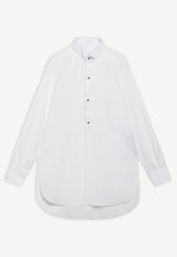 Maison Margiela Embroidered Poplin Shirt White S51DT0036S43001/T_MARGI-100