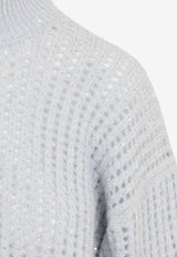 Rete Open-Knit Sweater