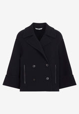 Double-Breasted Wool Coat