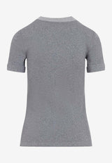 Ribbed Crewneck T-shirt