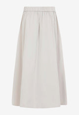 Midi Pleated Skirt