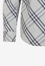Signature Check Long-Sleeved Shirt