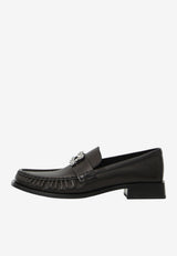 Roger Vivier Viv' Rangers Leather Loafers Black RVW82845640-91T-B999