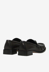 Roger Vivier Viv' Rangers Leather Loafers Black RVW82845640-91T-B999
