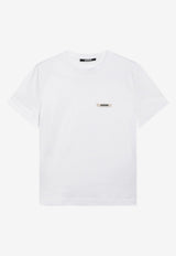Jacquemus Gros Grain Fitted T-shirt White TSW00550AJ00029/T_JACQM-100