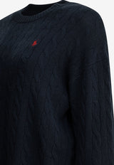 Polo Ralph Lauren Short Knit Logo Dress Blue 211B17446001HUNTER NAVY_0a9129bc-e506-439a-8152-d5b4e691e740