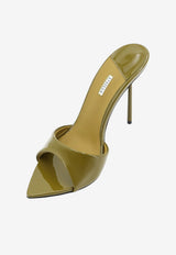 Le Silla Bella 100 Patent Leather Sandals Green 6622C100BXPPGSM61A_JAEN_70331654