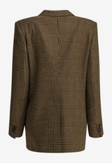 Tagliatore Jasmine Prince of Wales Blazer Brown J-JASMINE10B440073M1364_31c4d370-6eb3-415a-95e8-9eb4d968f631