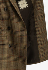Tagliatore Jasmine Prince of Wales Blazer Brown J-JASMINE10B440073M1364_31c4d370-6eb3-415a-95e8-9eb4d968f631