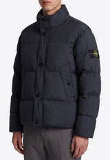 Stone Island Crinkle Reps Down Jacket Navy L2S154100109-S0A23-V0029