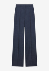 Max Mara Cambusa Classic Wool Pants Blue MSTCAMBUSAWO/T_MAXMS-008