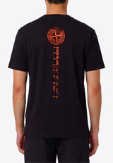 Stone Island Vertical Placement Print T-shirt Black L2S152100001-S0533-V0029