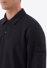 Stone Island Knitted Polo Sweater Blue L2S156100026-S0F53-V0020