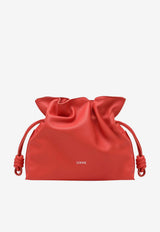 Loewe Medium Flamenco Leather Clutch Orange A411FC1XD4LE/T_LOEW-5557