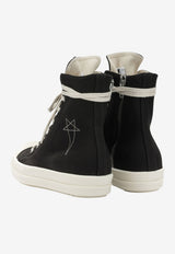 Rick Owens DRKSHDW Tower High-Top Sneakers Black DU02F6800DOEM89811_0f0d1a8a-5de2-48c0-b985-44c8d2f2a77e