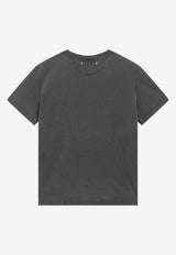Golden Goose DB Embellished Faded T-shirt Gray GWP01220P000670/T_GOLDE-60318