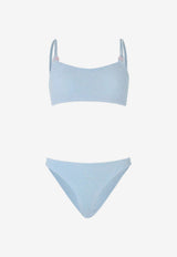 Hunza G Cassie Crinkled Bikini Light Blue BCASSIEBDDMETALLICICEBLUE_METALLICICEBLUE_70332073
