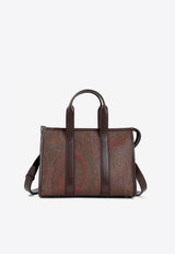 Small Arnica Paisley Jacquard Tote Bag