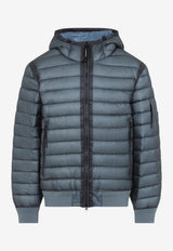 Shell Hooded Down Jacket
