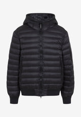 Shell Hooded Down Jacket