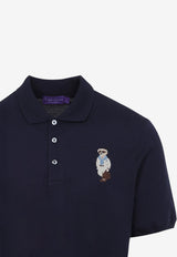 Bear Embroidered Polo T-shirt