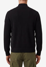 Moncler Quilted Zip-Up Cardigan Black L20919B00011-M4281-999