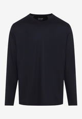Long-Sleeved Wool T-shirt