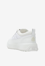 Moncler Altive Suede and Nubuck Sneakers White 4M00190N0565/T_MONCL-001