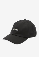 Jacquemus Gadjo Logo Baseball Cap Black ACU00670-AW00922-990