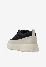 Moncler Altive Suede and Nubuck Sneakers Black 4M00190M7091/T_MONCL-999