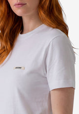 Jacquemus Gros Grain Slim T-shirt White TSW00550-AJ00029-100