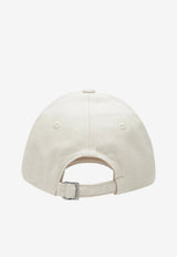 Jacquemus Logo Baseball Cap White ACU00670UAW00092/T_JACQM-110