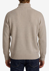 Lisa Yang Olai High-Neck Sweater Gray 3026421--OY