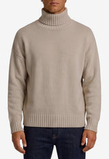 Lisa Yang Olai High-Neck Sweater Gray 3026421--OY