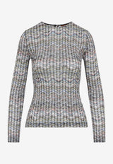 Shimmer Knit Sweater