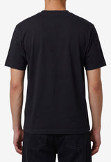 Jacquemus Gros Grain Crewneck T-shirt Black TSM00133-AJ00226-990