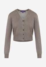Cropped Knit Cardigan