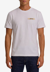 Jacquemus Gros Grain Crewneck T-shirt White TSM00133-AJ00226-100
