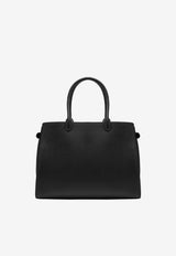Prada Triangle Logo Leather Shoulder Bag Black 1BA500OOM2CYS/T_PRADA-F0002