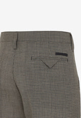 Wool Straight-Leg Pants