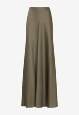 Masina Satin Maxi Skirt