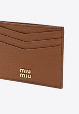 Logo Leather Cardholder