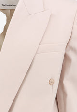 The Frankie Shop Monterey Wool-Blend Blazer Pink BLFS21984621FADEDPINK_FadedPink_70332503