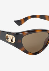 VLogo Cat-Eye Sunglasses