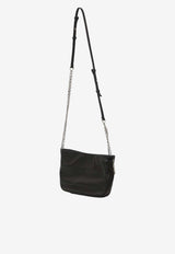 Roger Vivier Micro Pilgrim Nappa Leather Shoulder Bag Black RBWABDC0000-YDR-B999