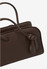 Jacquemus Small Le Turismo Bowling Bag Brown BAW00416-AC03A03-880